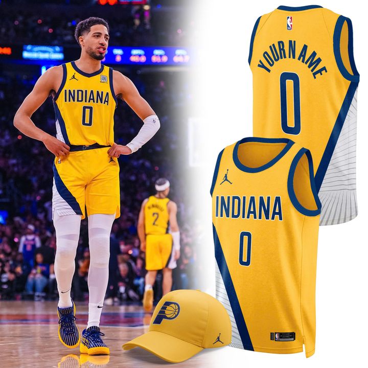 Indiana Pacers Statement Edition Personalized Basketball Jersey Indiana Pacers Statement Edition Personalized Basketball Jersey