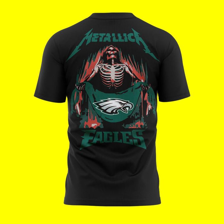 Philadelphia Eagles x Metallica 2025 Tour Takeover Special Tee Philadelphia Eagles x Metallica 2025 Tour Takeover Special Tee