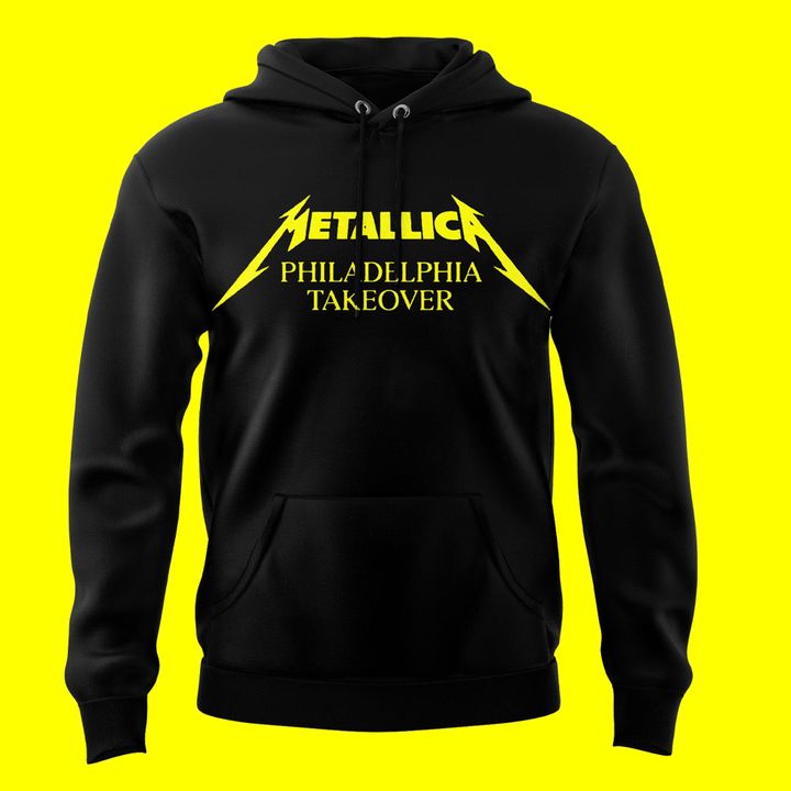 Philadelphia Eagles x Metallica 2025 Tour Takeover Special Hoodie Philadelphia Eagles x Metallica 2025 Tour Takeover Special Hoodie