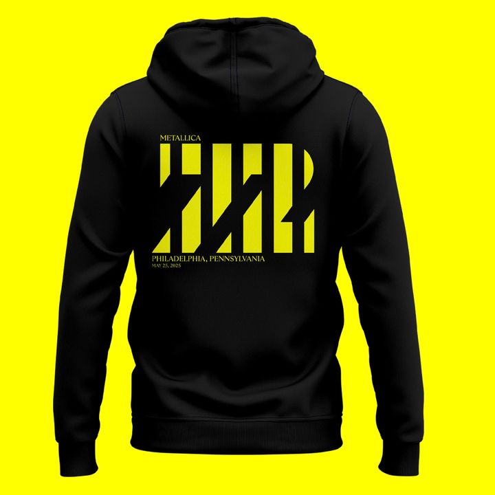 Philadelphia Eagles x Metallica 2025 Tour Takeover Special Hoodie Philadelphia Eagles x Metallica 2025 Tour Takeover Special Hoodie