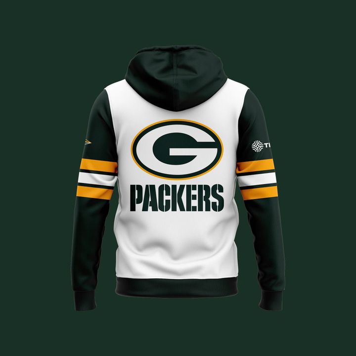 Green Bay Packers x Jordan Love Special White Hoodie Green Bay Packers x Jordan Love Special White Hoodie