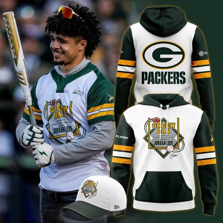Green Bay Packers x Jordan Love Special White Hoodie Green Bay Packers x Jordan Love Special White Hoodie