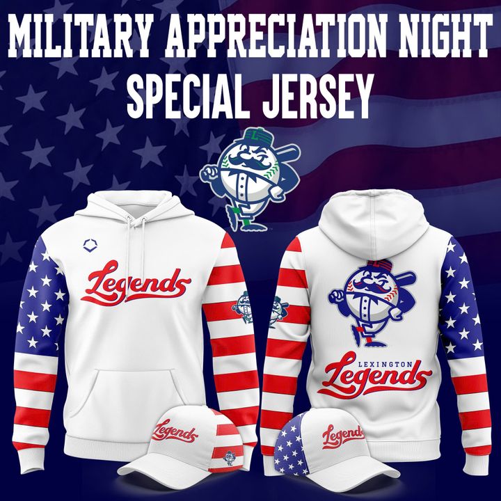 Lexington Legends x Military Appreciation Night Special Hoodie Lexington Legends x Military Appreciation Night Special Hoodie