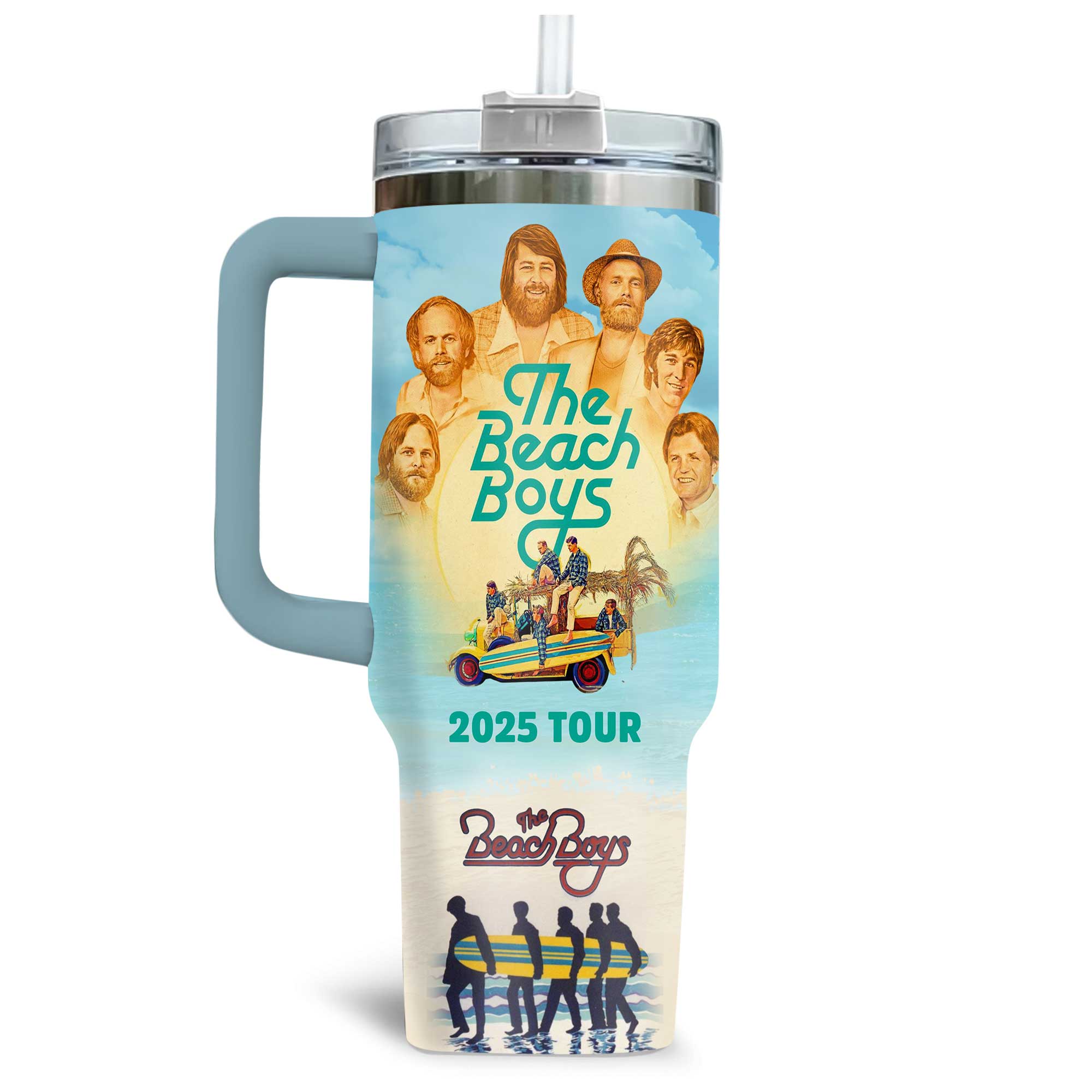 The Beach Boys 2025 Tour Special Stanley Tumbler The Beach Boys 2025 Tour Special Stanley Tumbler