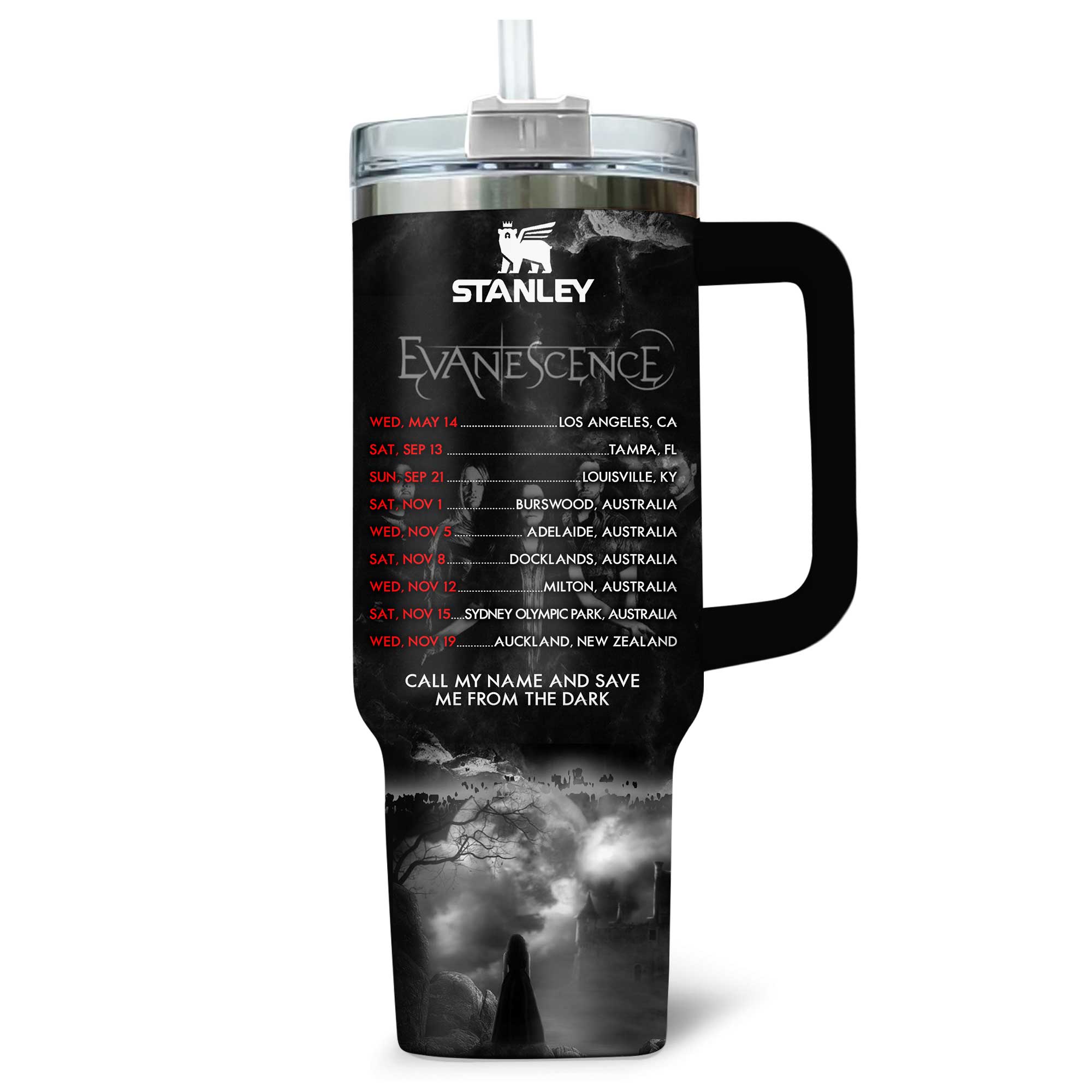 Evanescence 2025 Tour Limited Edition Stanley Tumbler Evanescence 2025 Tour Limited Edition Stanley Tumbler