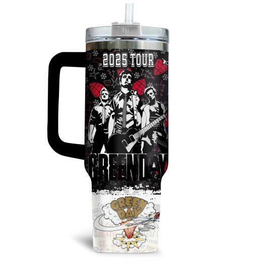 Green Day Tour 2025 Don’t Wanna Be An American Idiot Stanley Tumbler