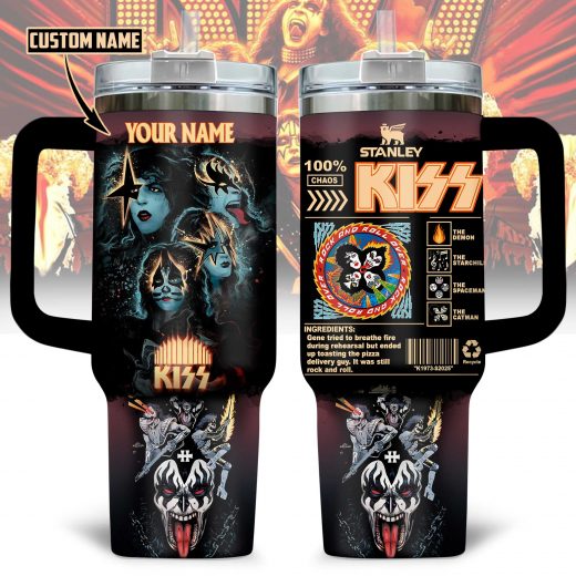 Kiss Band 2025 Gift For Fans Customized Stanley Tumbler