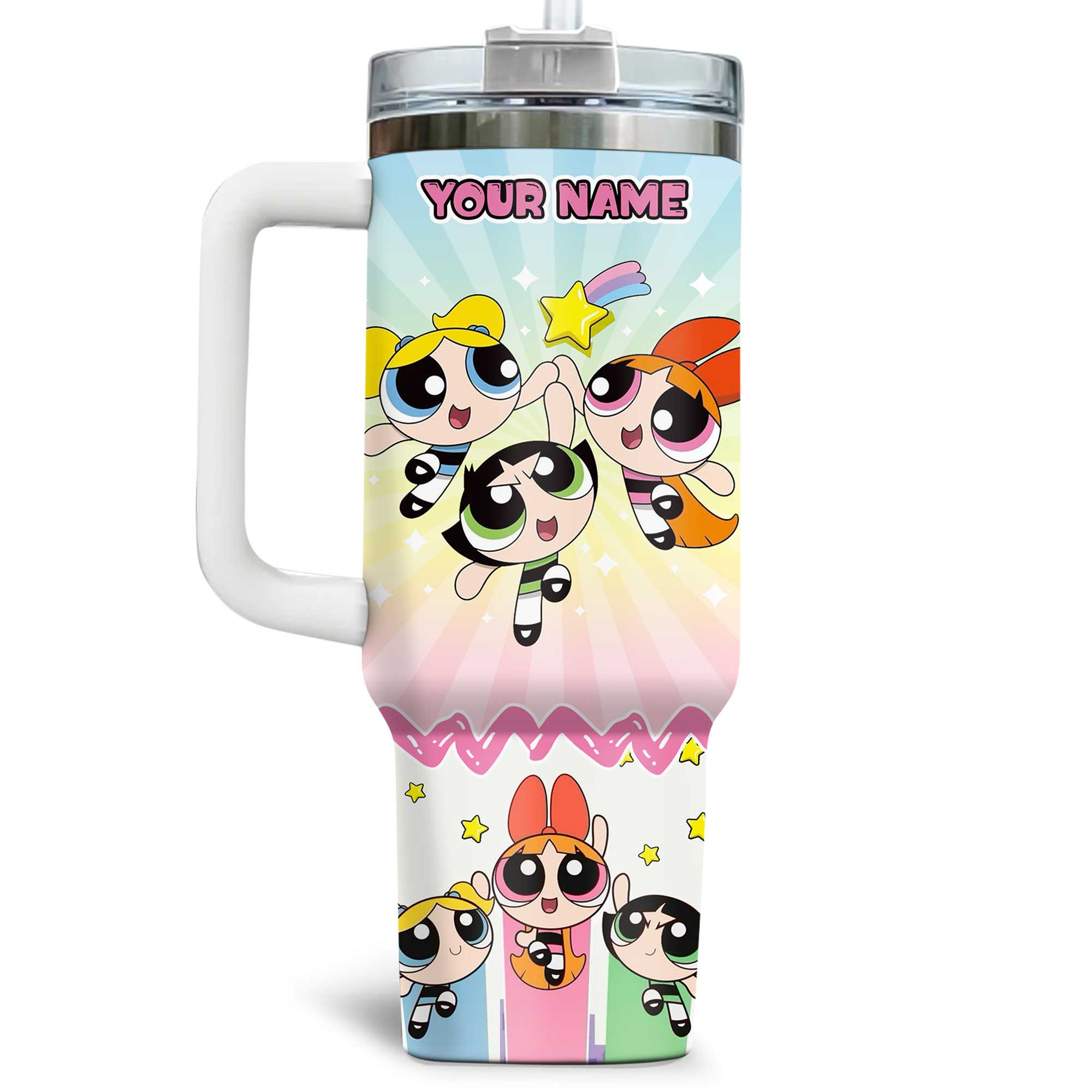 The Powerpuff Girls 2025 Gift For Fans Customized Stanley Tumbler The Powerpuff Girls 2025 Gift For Fans Customized Stanley Tumbler