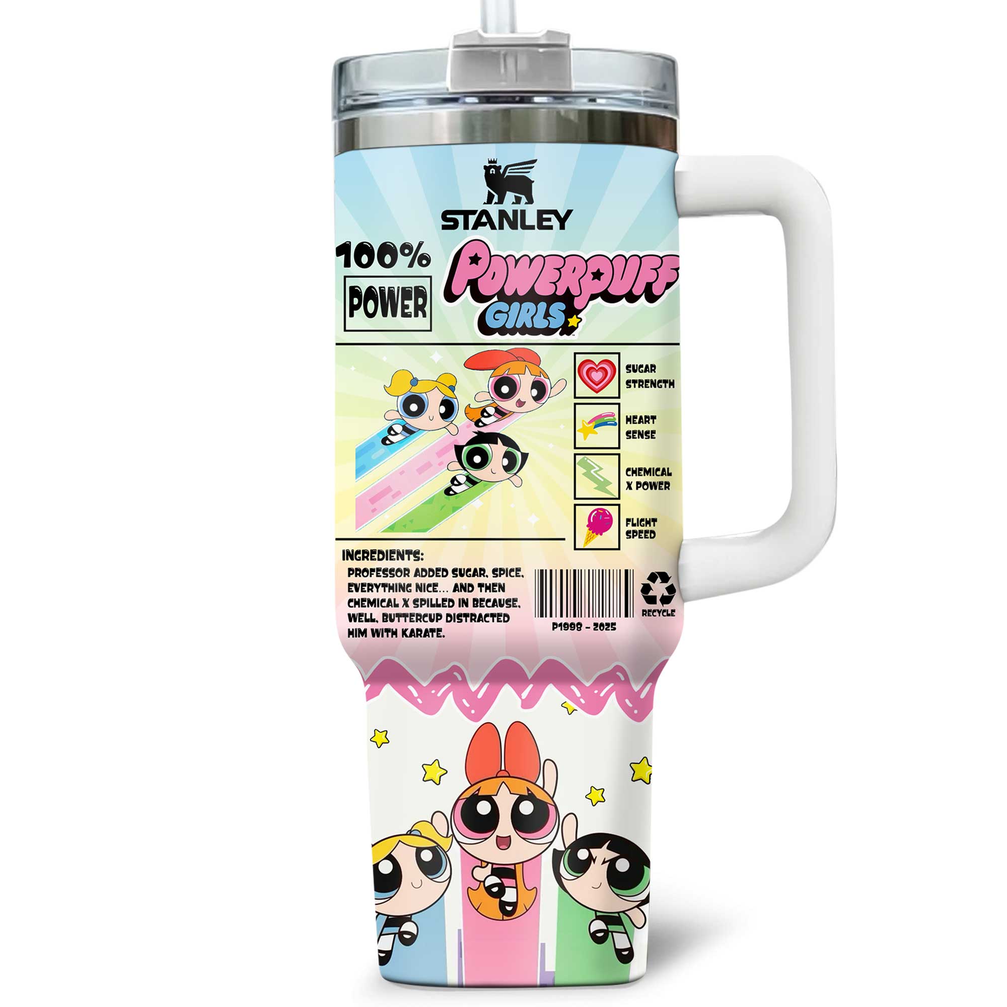 The Powerpuff Girls 2025 Gift For Fans Customized Stanley Tumbler The Powerpuff Girls 2025 Gift For Fans Customized Stanley Tumbler