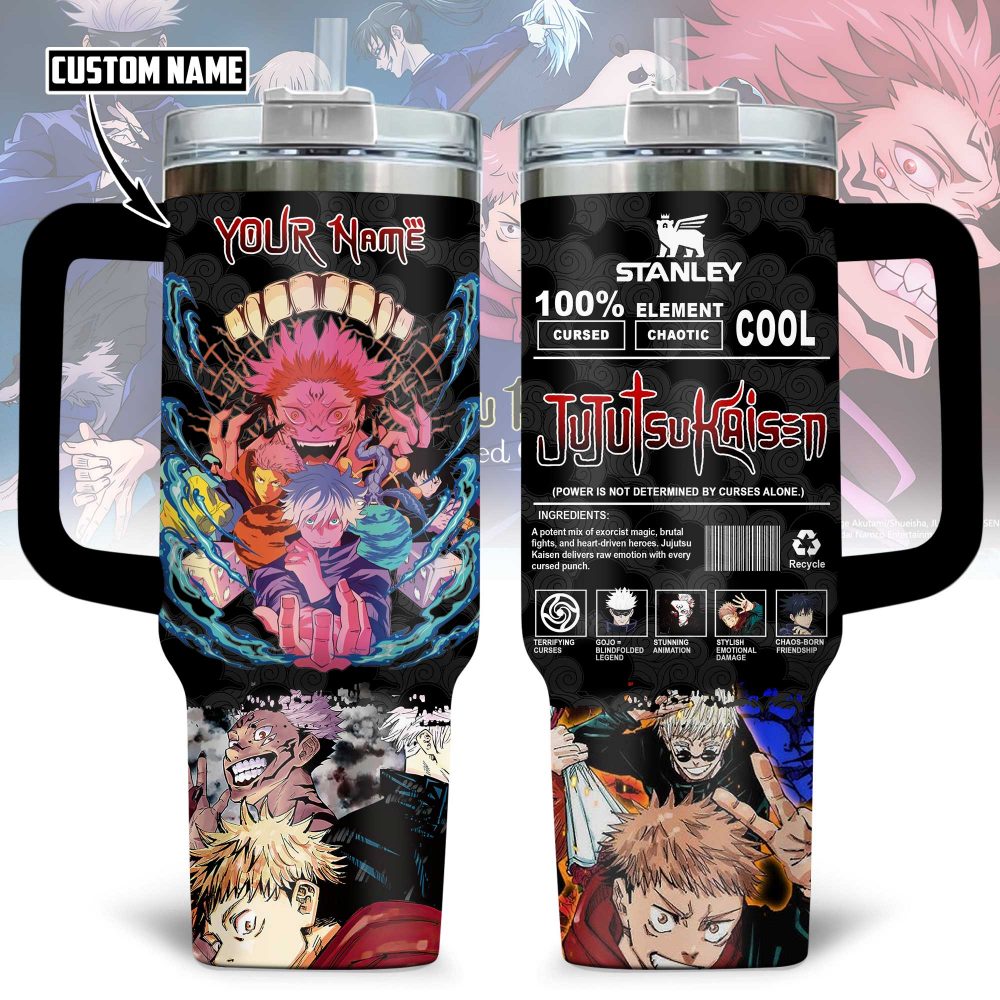 Jujutsu Kaisen 2025 Gift For Fans Customized Stanley Tumbler