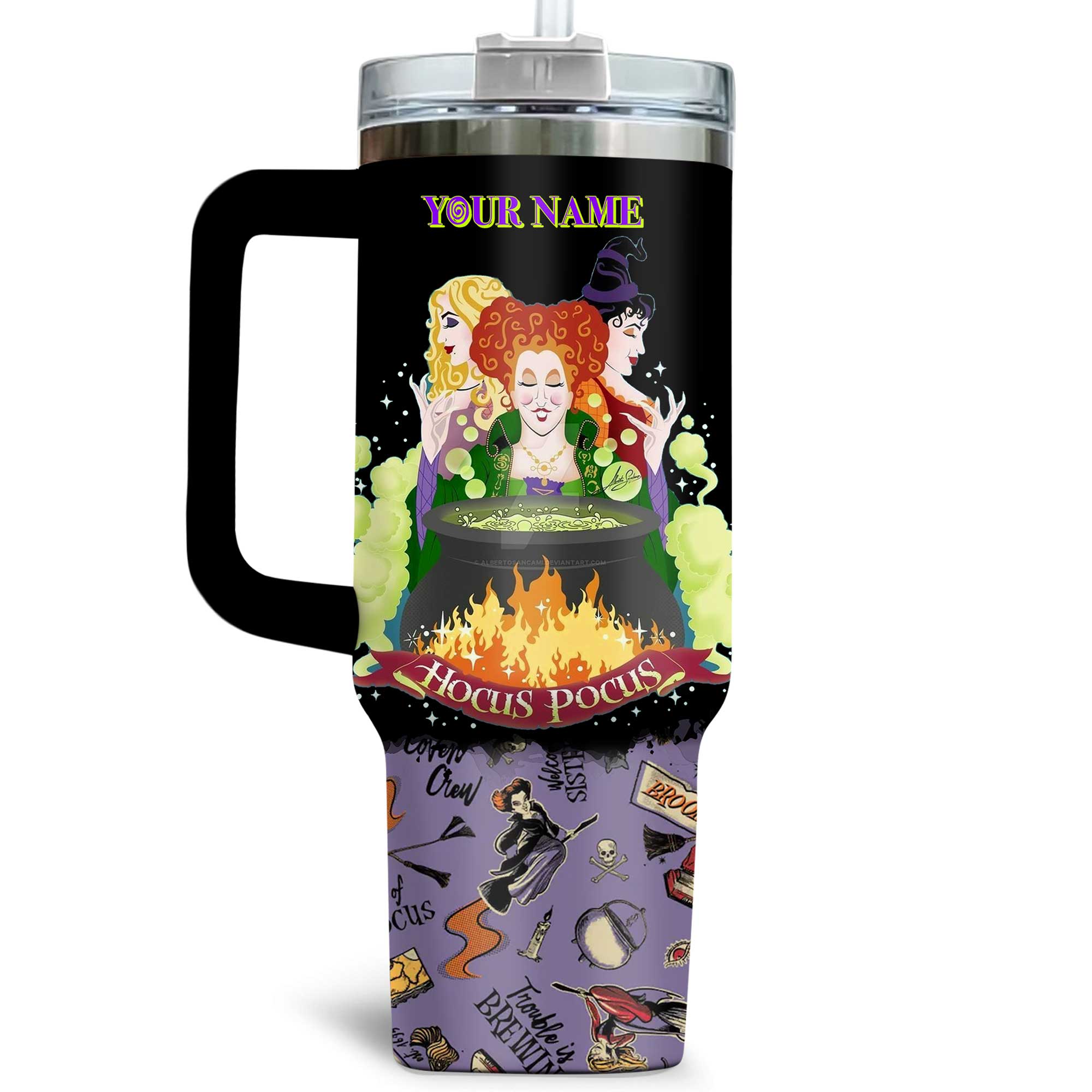 Hocus Pocus New 2025 Special Stanley Tumbler Hocus Pocus New 2025 Special Stanley Tumbler