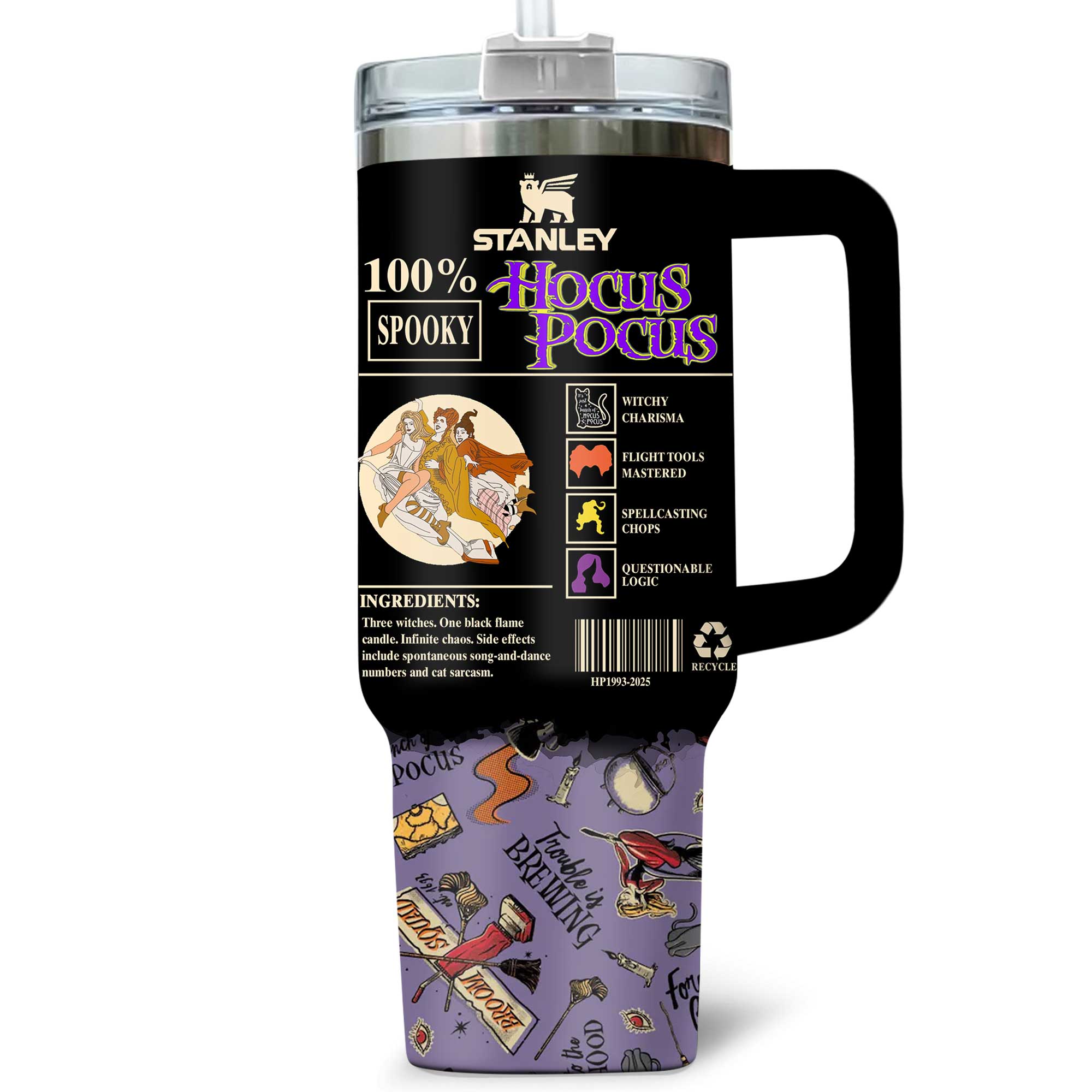 Hocus Pocus New 2025 Special Stanley Tumbler Hocus Pocus New 2025 Special Stanley Tumbler