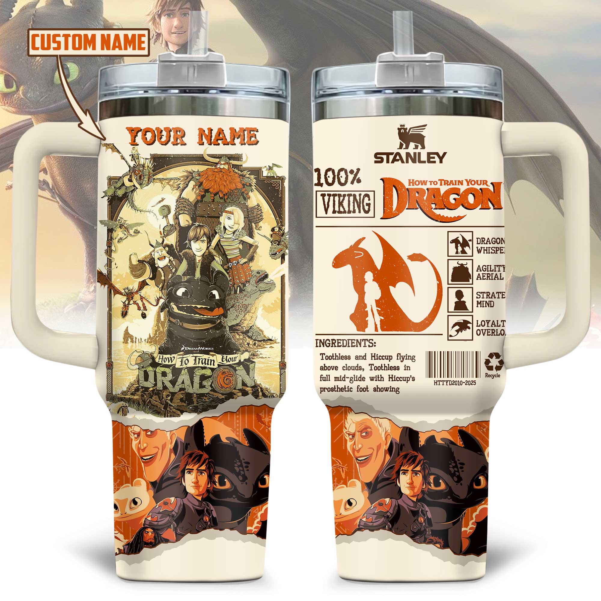 How to Train Your Dragon New 2025 Stanley Tumbler How to Train Your Dragon New 2025 Stanley Tumbler