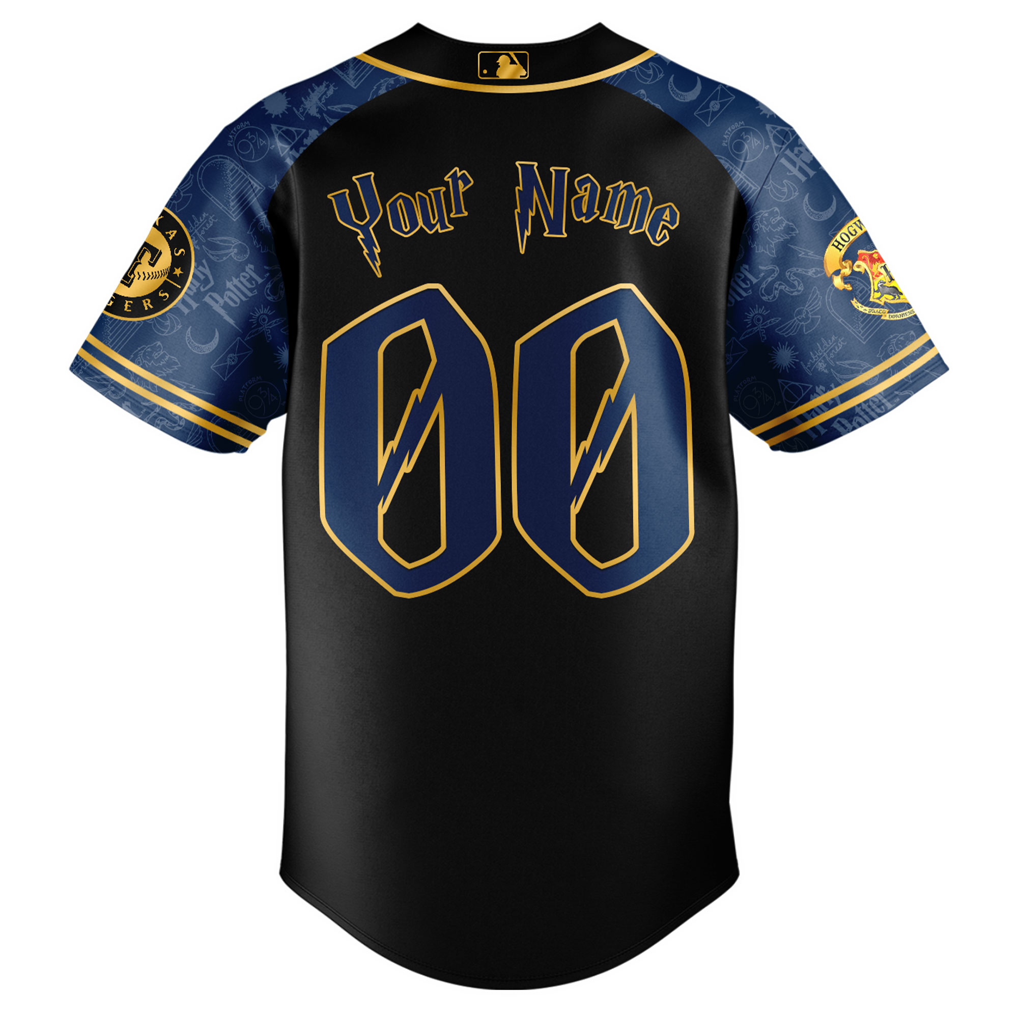 Texas Rangers MLB x Harry Potter Night Special Edition Personalize Jersey Texas Rangers MLB x Harry Potter Night Special Edition Personalize Jersey