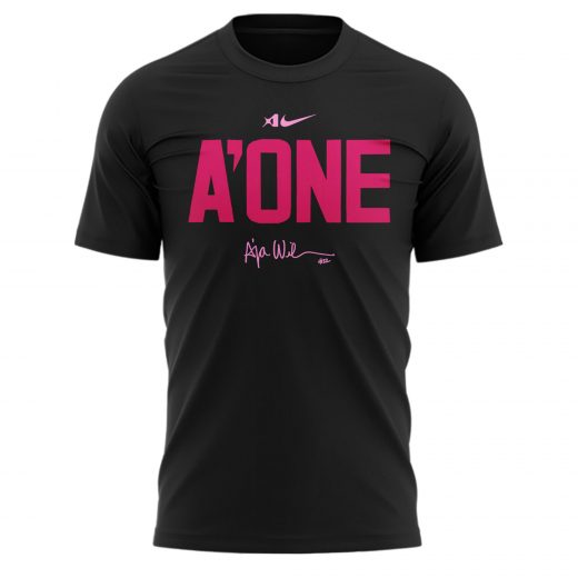 Las Vegas Aces x A’ja Wilson “A’ONE” 2025 Black Shirt