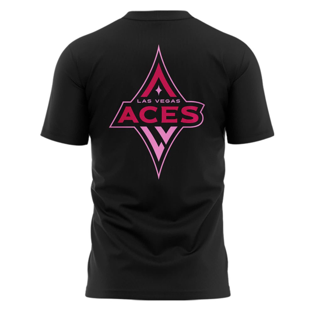 Las Vegas Aces x A’ja Wilson “A’ONE” 2025 Black Shirt