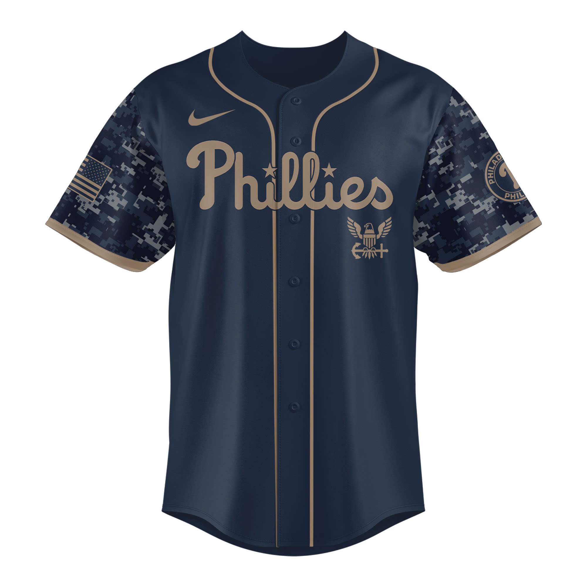 Philadelphia Phillies Armed Forces Day 2025 Baseball Jersey Philadelphia Phillies Armed Forces Day 2025 Baseball Jersey