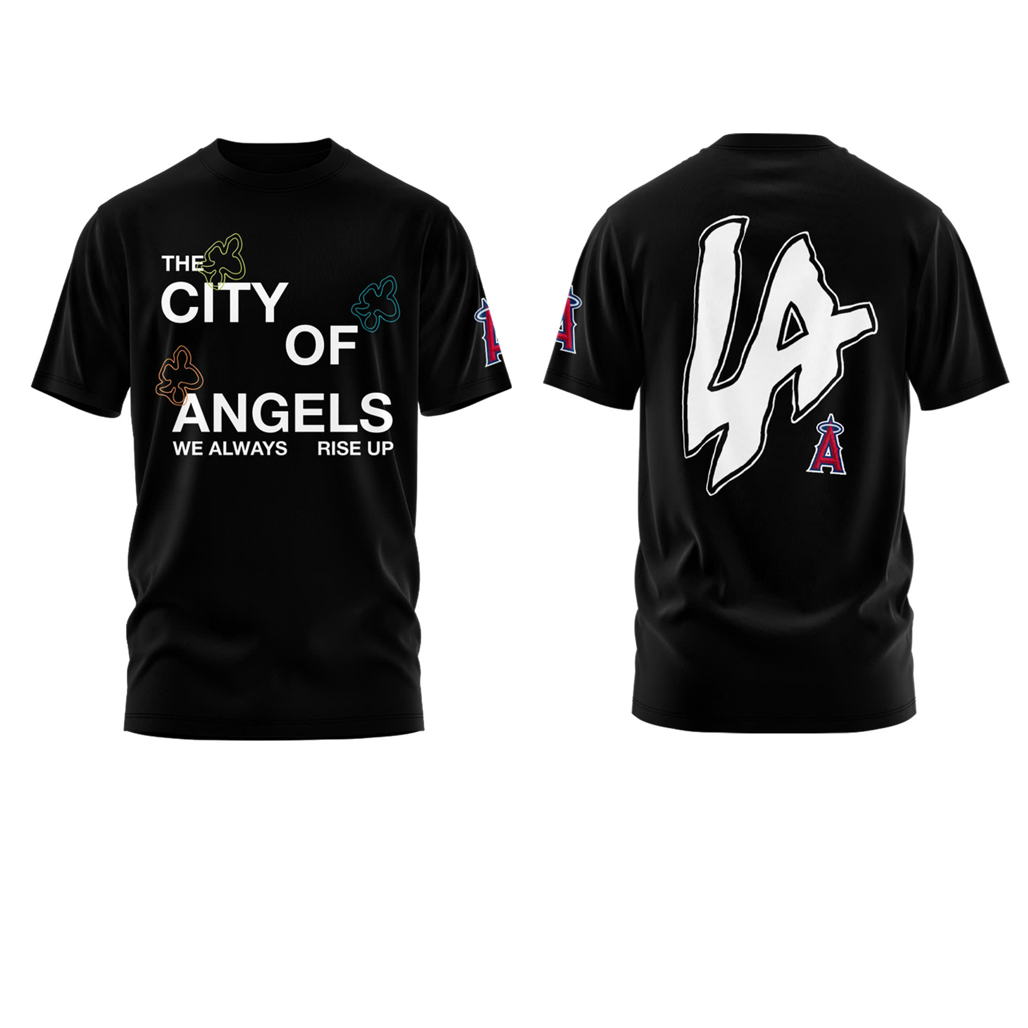 LA Angels "The city of Angel" Combo Tshirt LA Angels "The city of Angel" Combo Tshirt