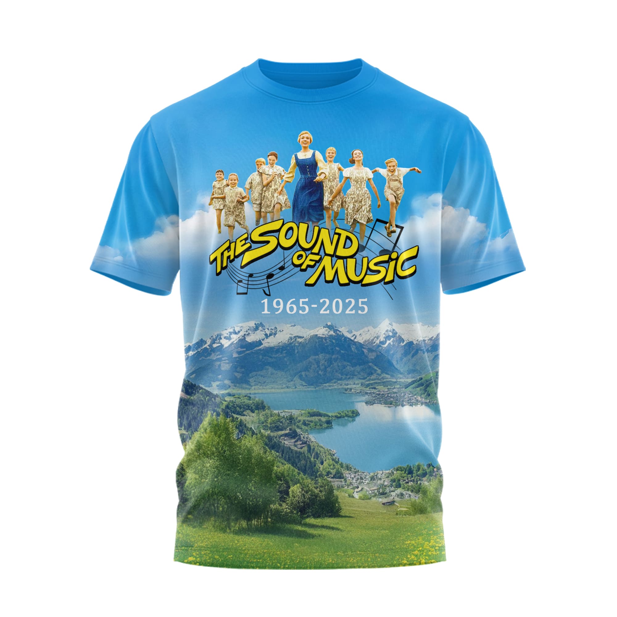 The Sound of Music 60th Anniversary 3D Shirt The Sound of Music 60th Anniversary 3D Shirt