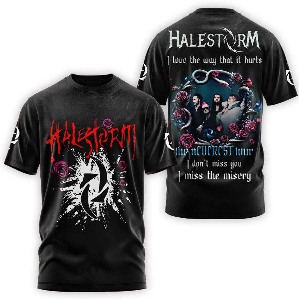 Halestorm "The Everest Tour" Special Tee Halestorm "The Everest Tour" Special Tee