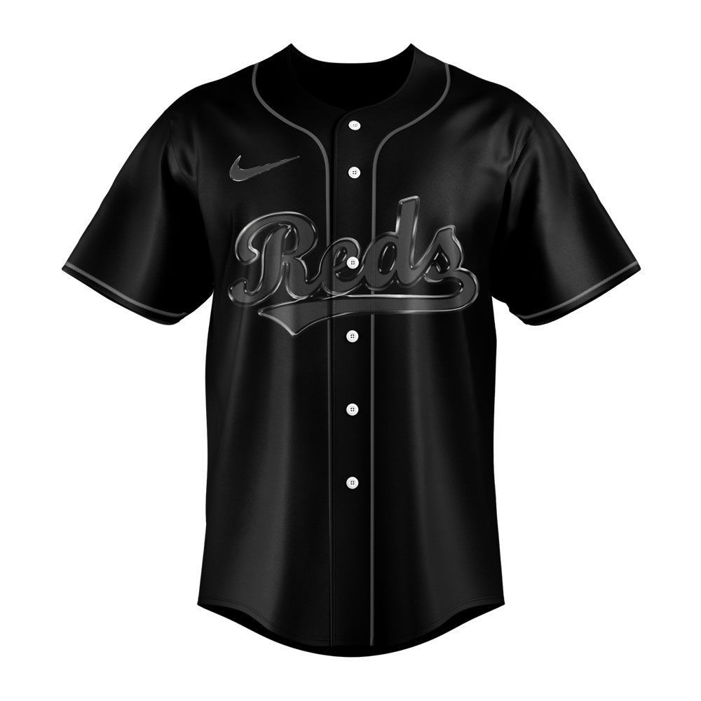 Cincinnati Reds Back In Black Limited Edition Jersey Cincinnati Reds Back In Black Limited Edition Jersey