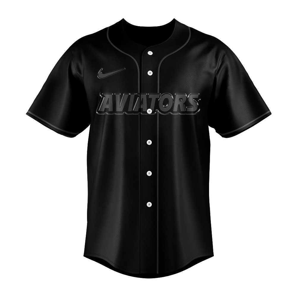 Las Vegas Aviators x Back In Black 2025 Baseball Jersey Las Vegas Aviators x Back In Black 2025 Baseball Jersey