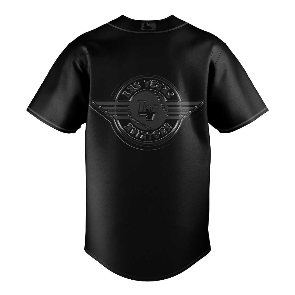 Las Vegas Aviators x Back In Black 2025 Baseball Jersey Las Vegas Aviators x Back In Black 2025 Baseball Jersey