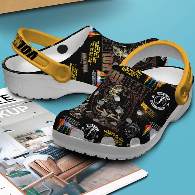 Volbeat Limited Edition Crocs Shoes Volbeat Limited Edition Crocs Shoes