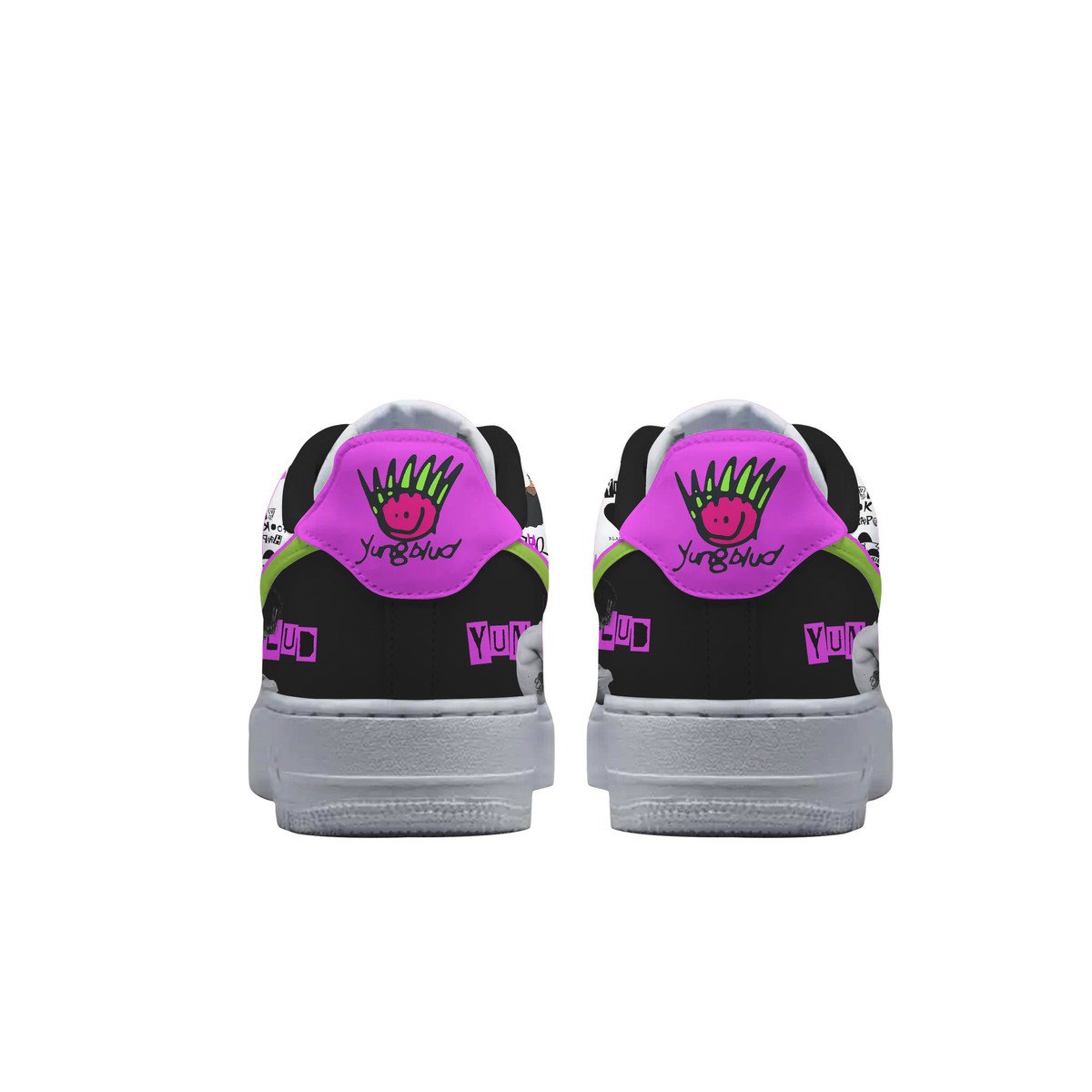 Yungblud 2025 Idols World Tour Premium Air Force 1 Sneakers Yungblud 2025 Idols World Tour Premium Air Force 1 Sneakers