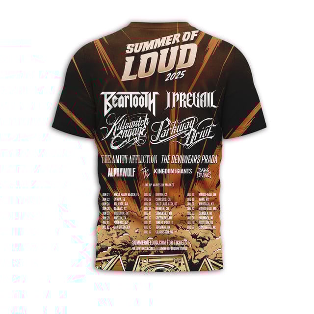 Summer of Loud 2025 Tour Special Shirt Summer of Loud 2025 Tour Special Shirt
