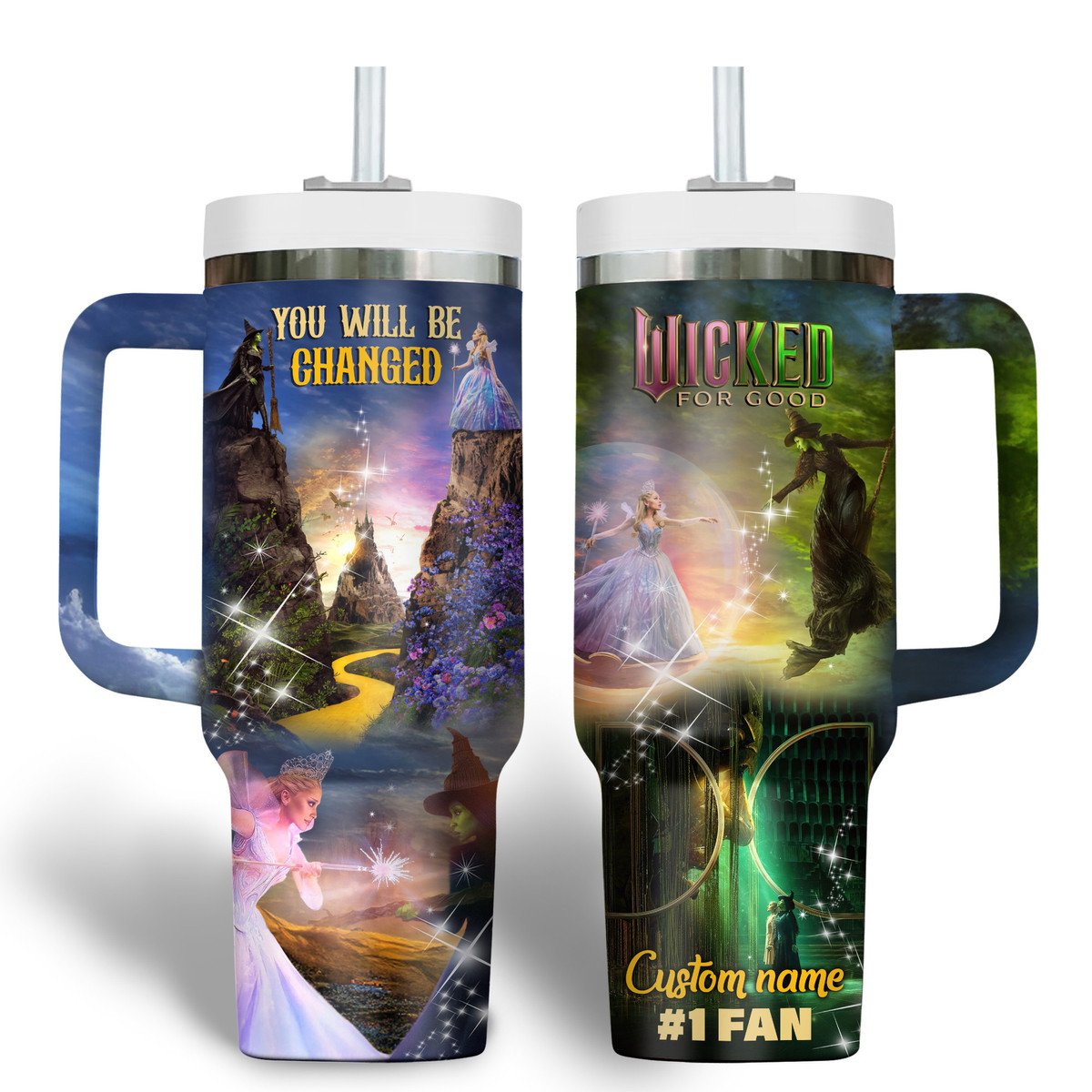 Wicked For Good 2025 New Premium Stanley Tumbler Wicked For Good 2025 New Premium Stanley Tumbler