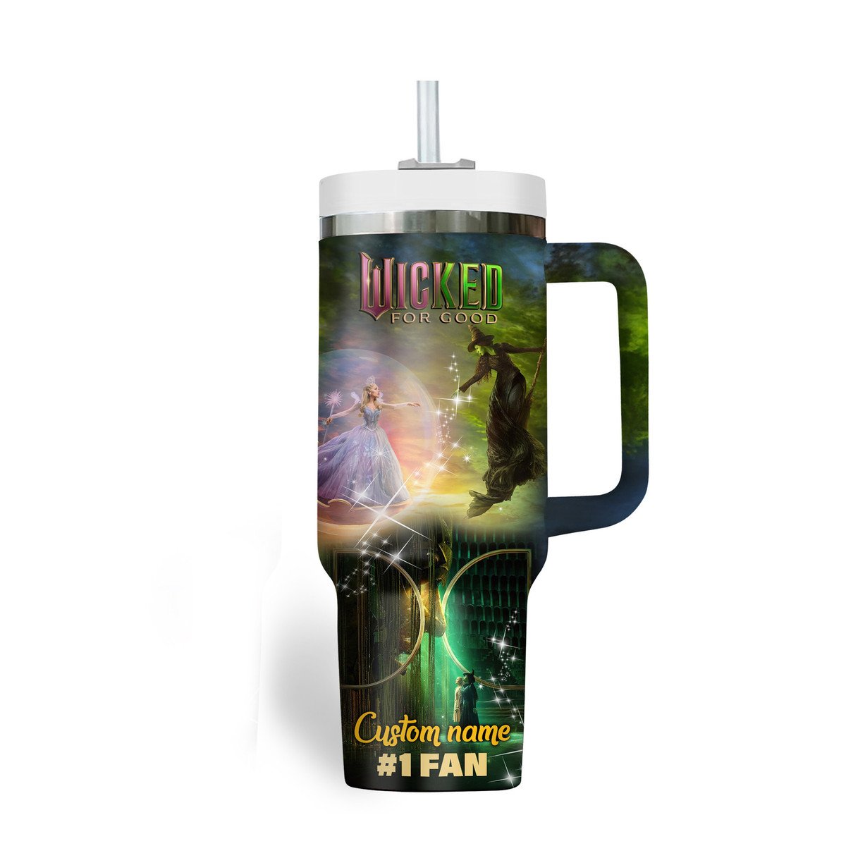 Wicked For Good 2025 New Premium Stanley Tumbler Wicked For Good 2025 New Premium Stanley Tumbler