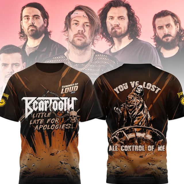 Beartooth Summer Of Loud Tour 2025 Limited Shirt Beartooth Summer Of Loud Tour 2025 Limited Shirt