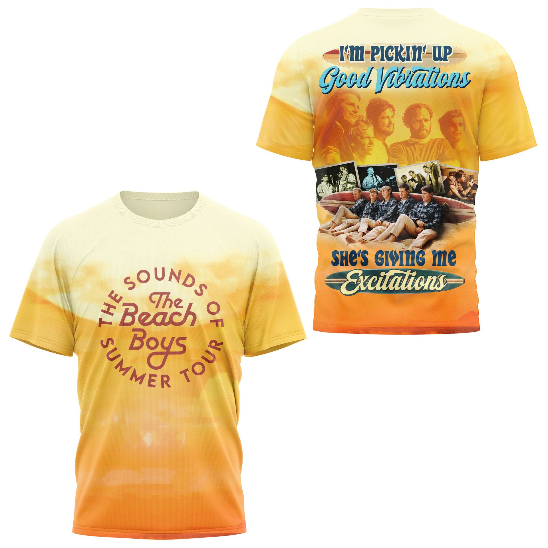 The Beach Boys "The Sound of Summer Tour 2025" Special Tee The Beach Boys "The Sound of Summer Tour 2025" Special Tee