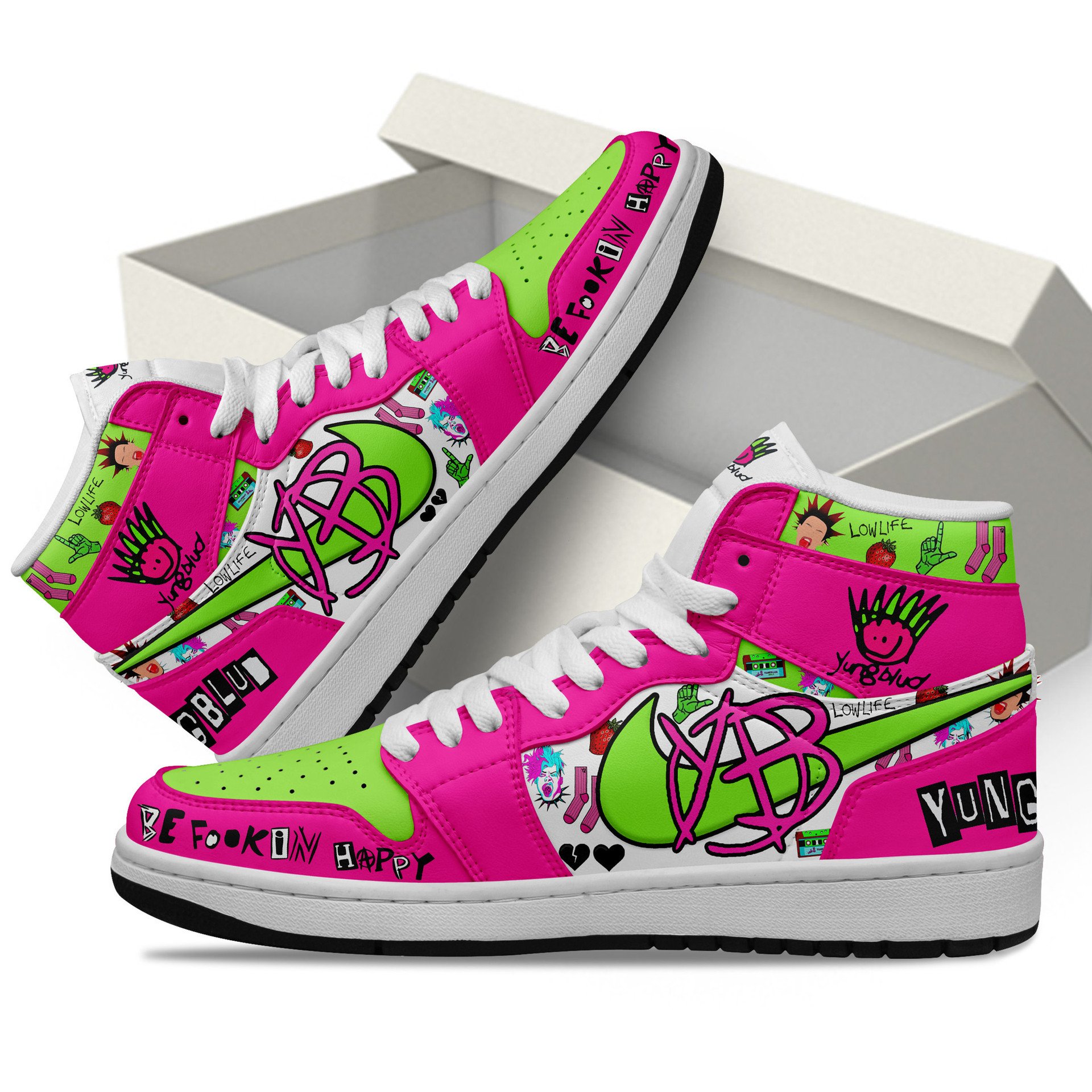Yungblud Idols 2025 World Tour Special Air Jordan 1 Sneaker Yungblud Idols 2025 World Tour Special Air Jordan 1 Sneaker