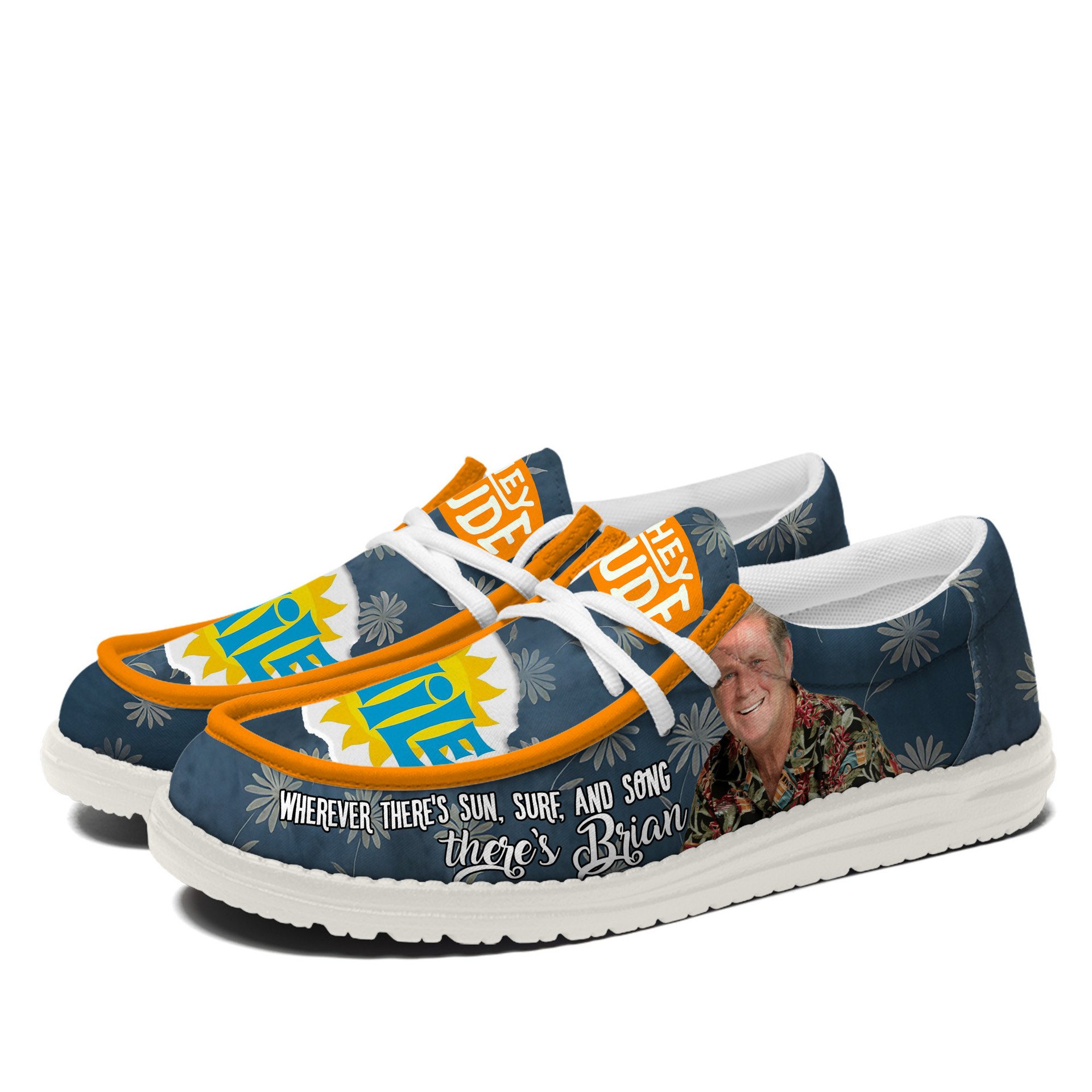 Brian Wilson Thank you for the memories Special Loafer Shoes Brian Wilson Thank you for the memories Special Loafer Shoes