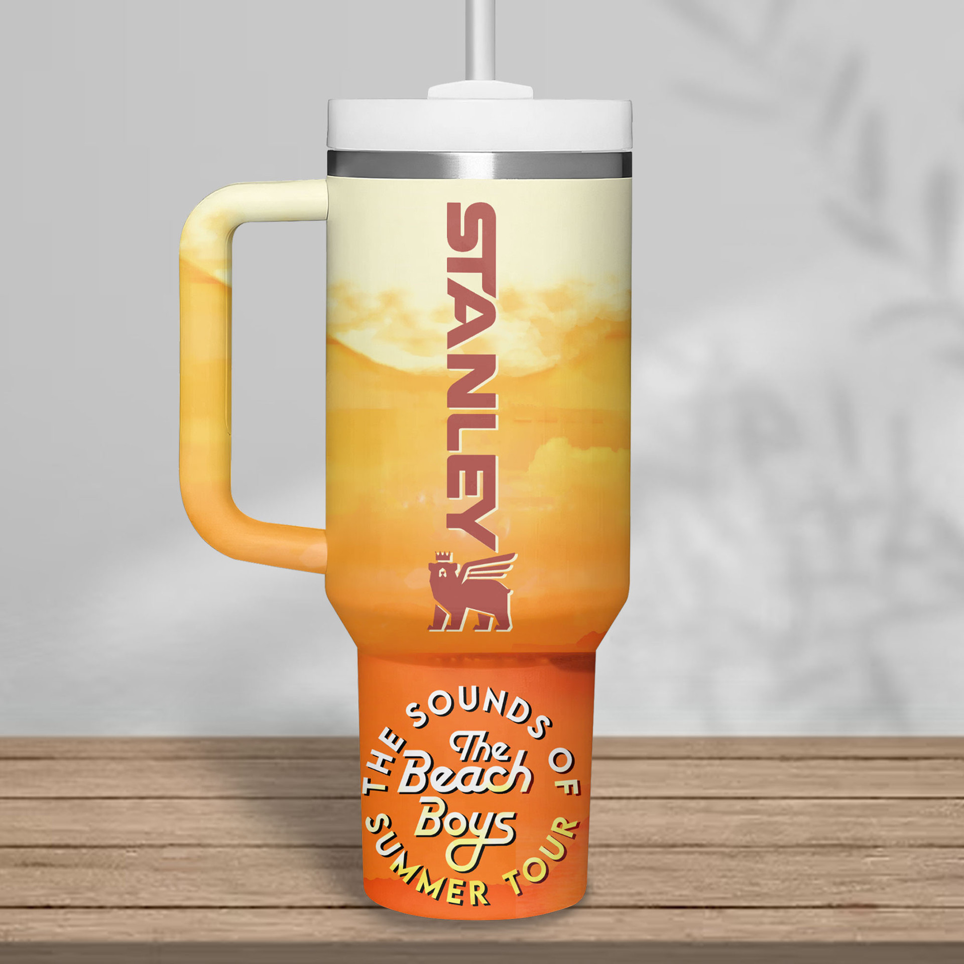 The Beach Boys "The Sound of Summer Tour 2025" Tumbler 40oz with Handle The Beach Boys "The Sound of Summer Tour 2025" Tumbler 40oz with Handle