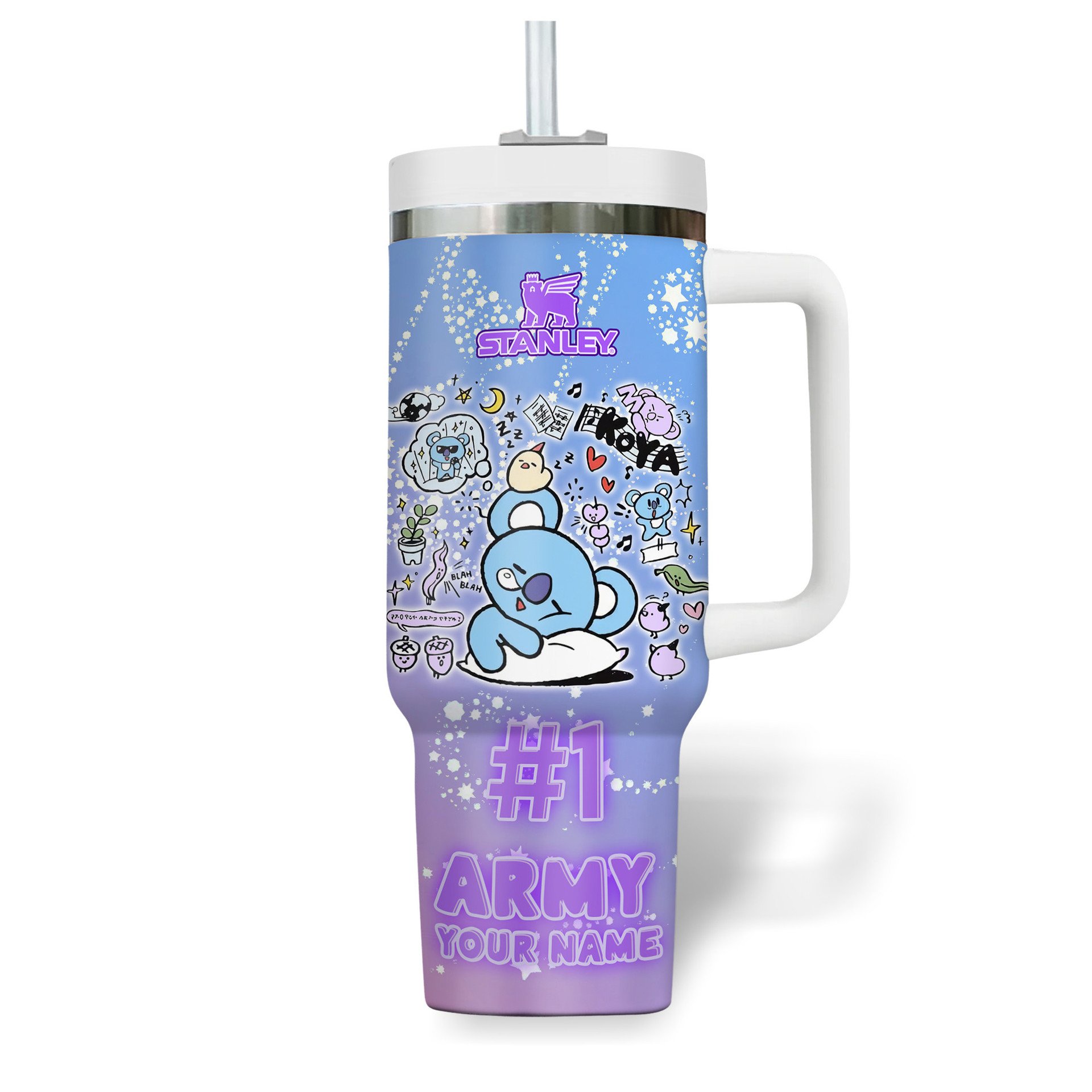 RM BTS Home Again Festa 2025 Premium 40 oz Stanley Tumbler RM BTS Home Again Festa 2025 Premium 40 oz Stanley Tumbler