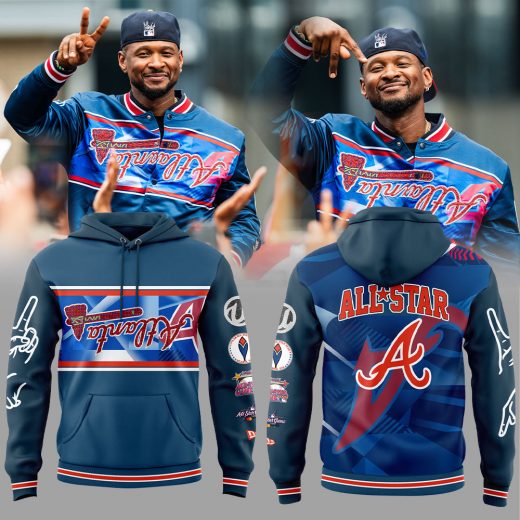 Atlanta Braves x Usher Upside Down Logo Special Hoodie