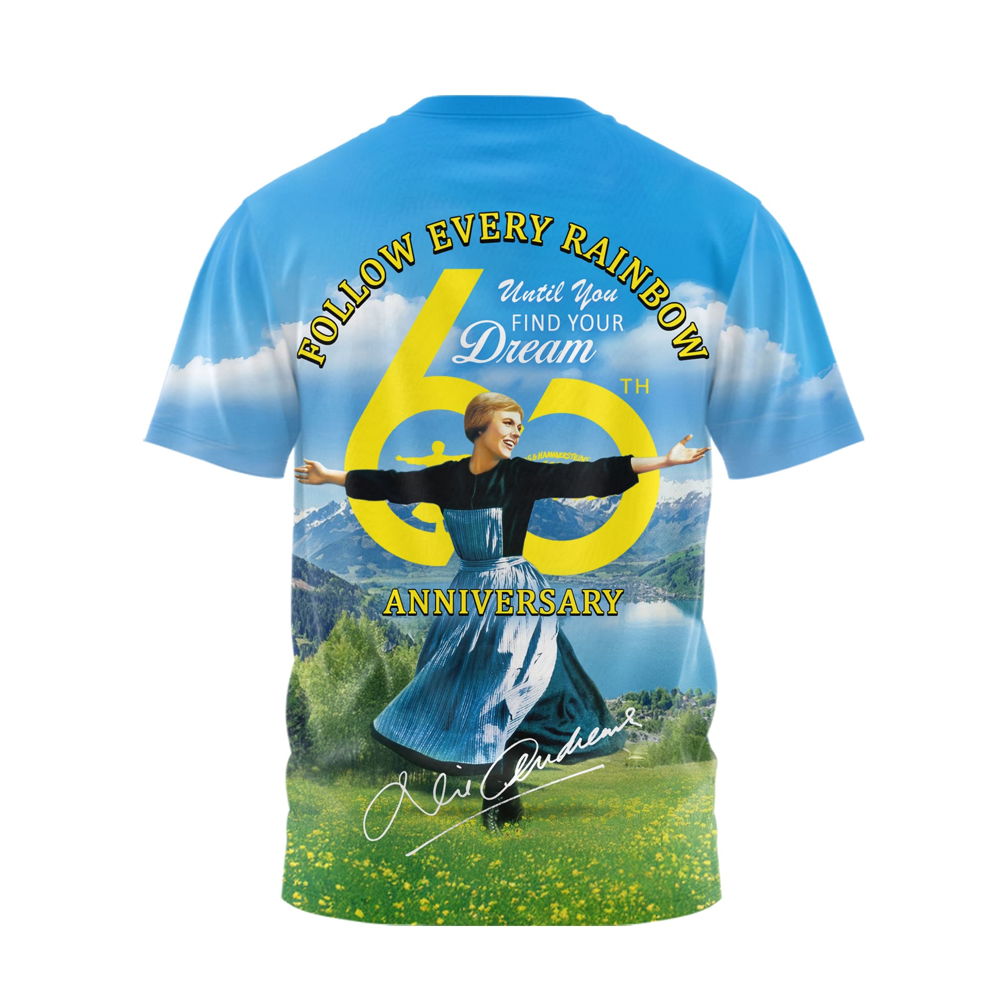 The Sound of Music 60th Anniversary 3D Shirt The Sound of Music 60th Anniversary 3D Shirt