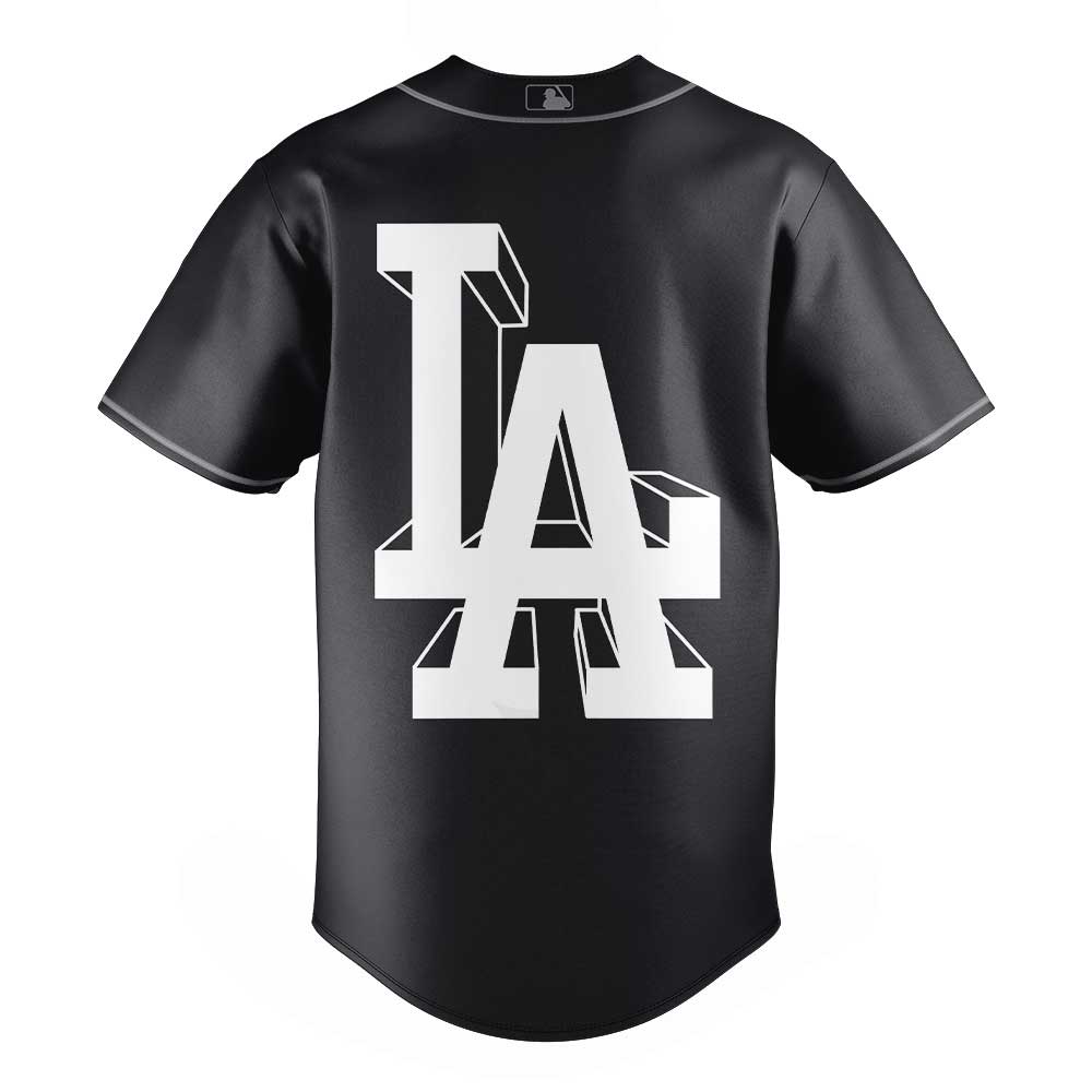 Los Angeles Dodgers Black Lights Out Limited Edition Jersey Los Angeles Dodgers Black Lights Out Limited Edition Jersey