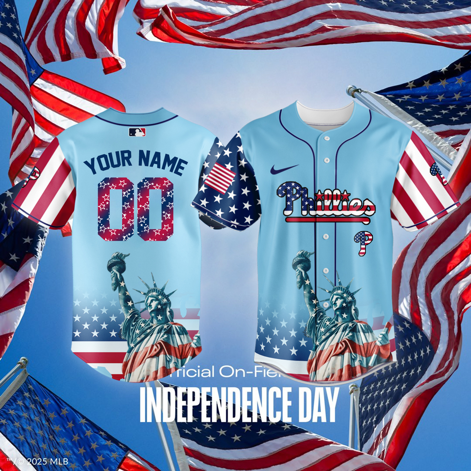Philadelphia Phillies x Independence Day 2025 Jersey Philadelphia Phillies x Independence Day 2025 Jersey