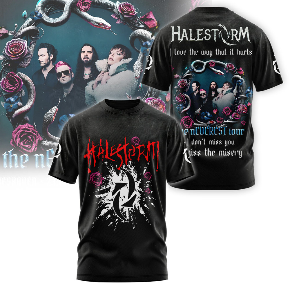 Halestorm "The Everest Tour" Special Tee Halestorm "The Everest Tour" Special Tee