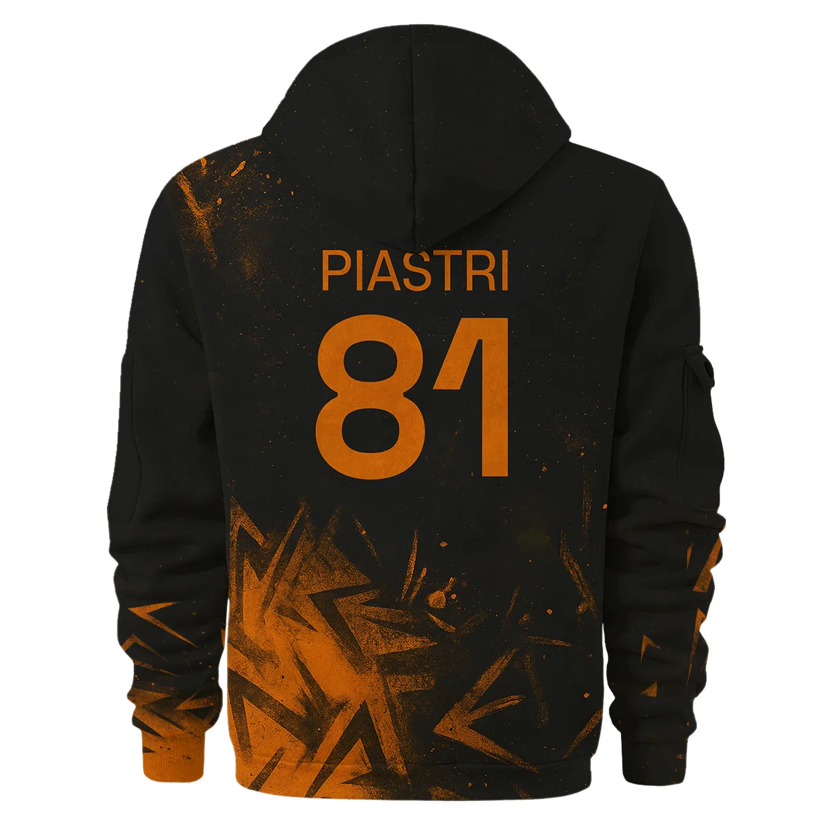 Oscar Piastri McLaren F1 Exclusive Logo Quarter Zip Hoodie Oscar Piastri McLaren F1 Exclusive Logo Quarter Zip Hoodie