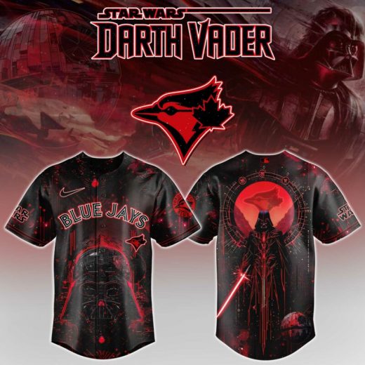 Toronto Blue Jays MLB x Star Wars Darth Vader Baseball Jersey