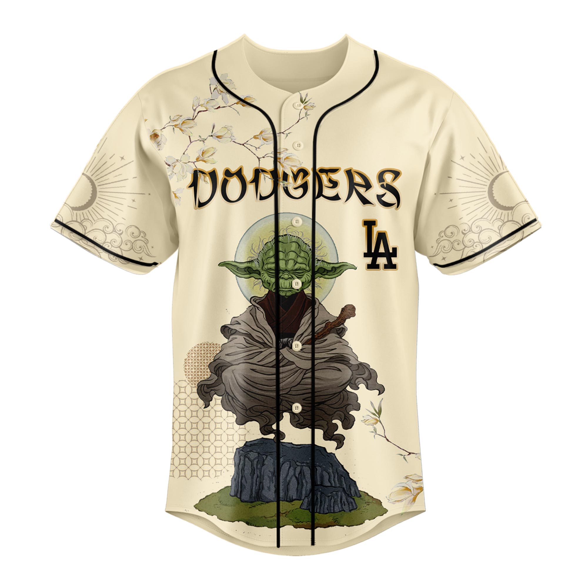 Los Angeles Dodgers x Master Yoda 2025 Japan Jersey Los Angeles Dodgers x Master Yoda 2025 Japan Jersey