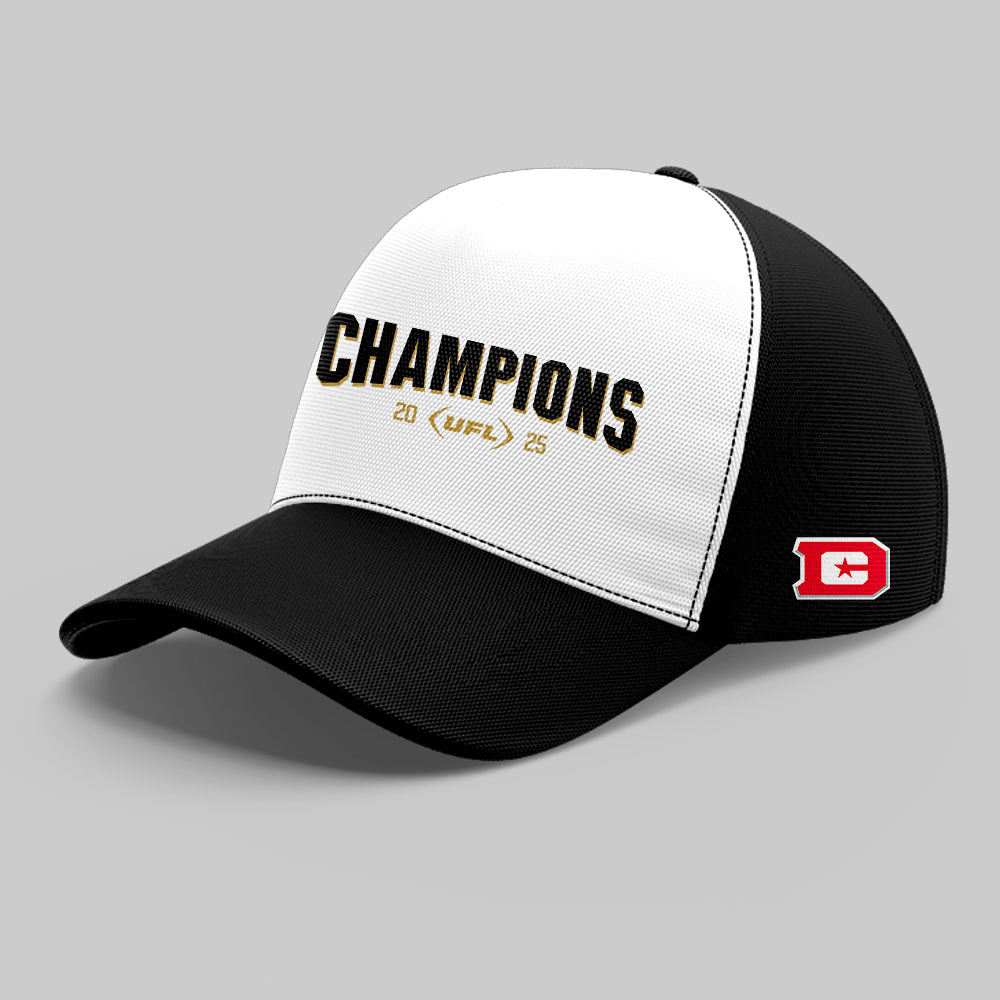 DC Defenders x 2025 UFL Champions Limited Edition Shirt DC Defenders x 2025 UFL Champions Limited Edition Shirt