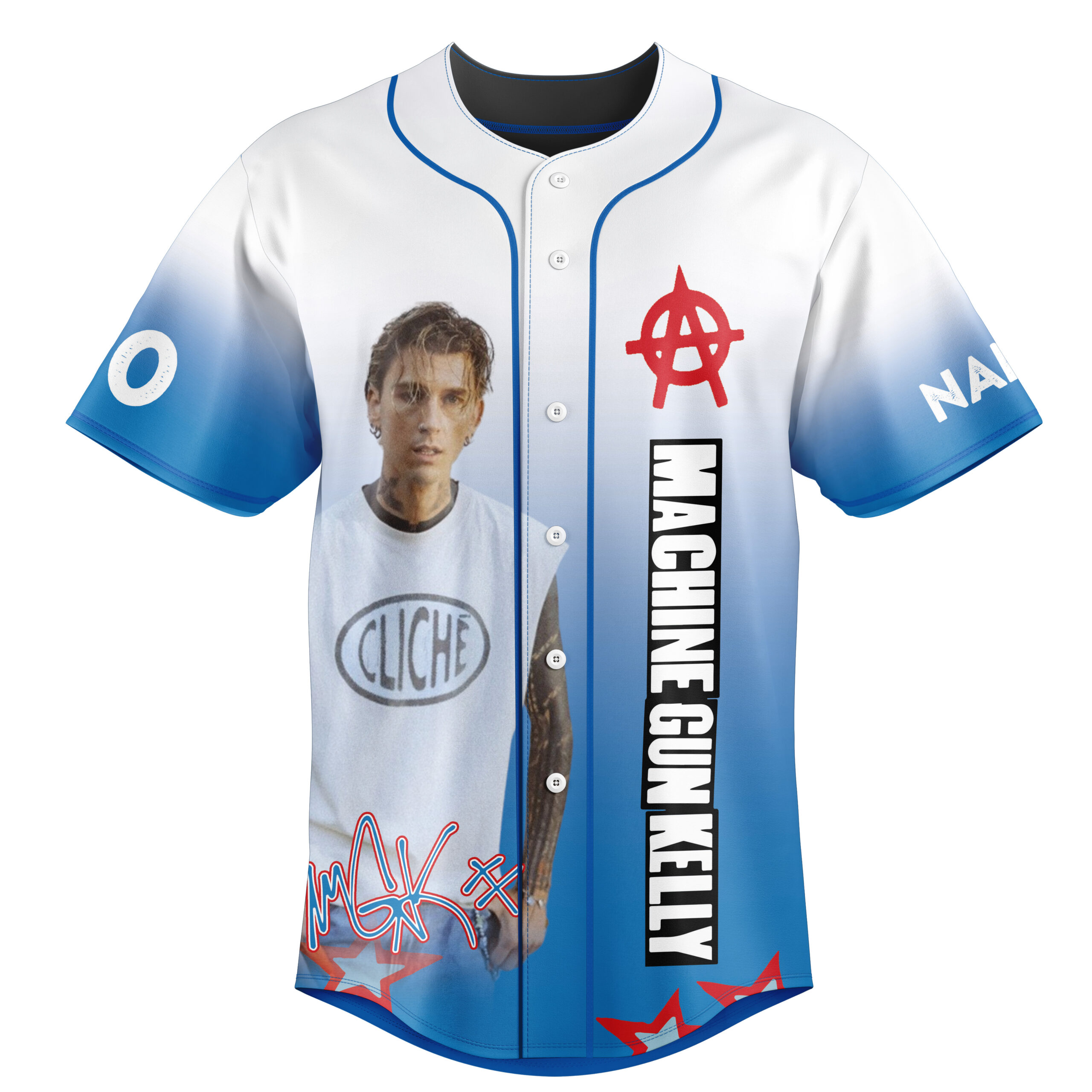Machine Gun Kelly "Lost Americana" Custom Jersey Machine Gun Kelly "Lost Americana" Custom Jersey