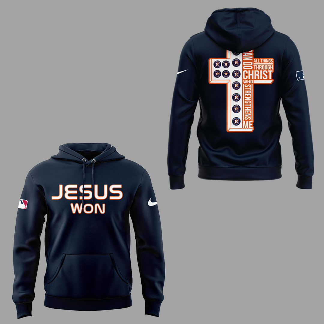 Houston Astros x Jesus Won Special Hoodie Houston Astros x Jesus Won Special Hoodie