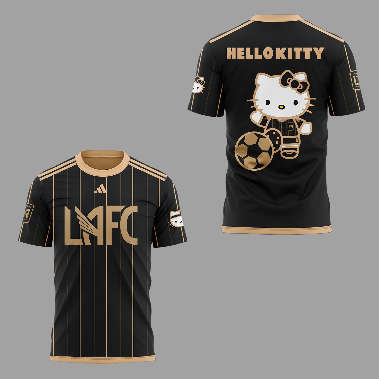 Los Angeles FC x Hello Kitty Night 2025 Premium Black Shirt Los Angeles FC x Hello Kitty Night 2025 Premium Black Shirt